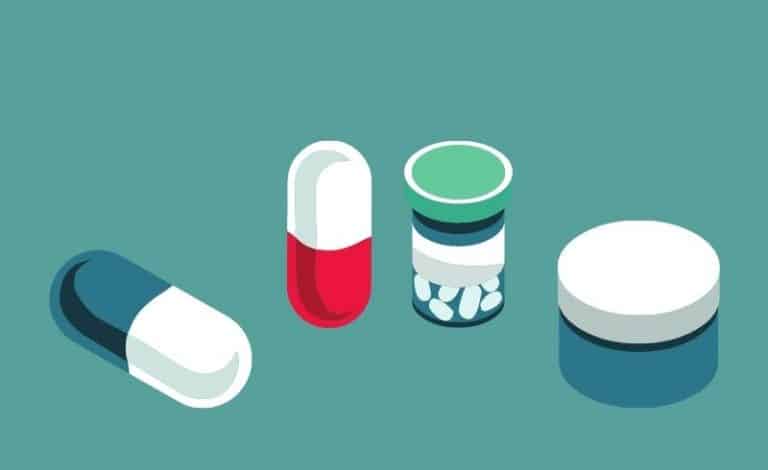 Ilustrasi beberapa contoh bentuk antibiotik untuk sakit gigi