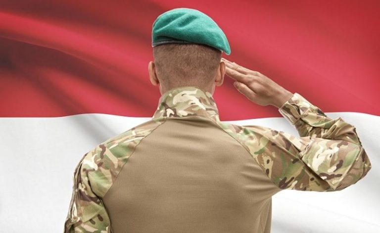Ilustrasi seorang prajurit tni Indonesia
